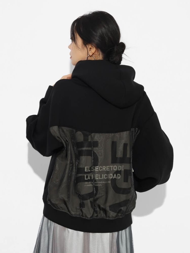 SCOTCLUB Sweat-like Back Logo Parker