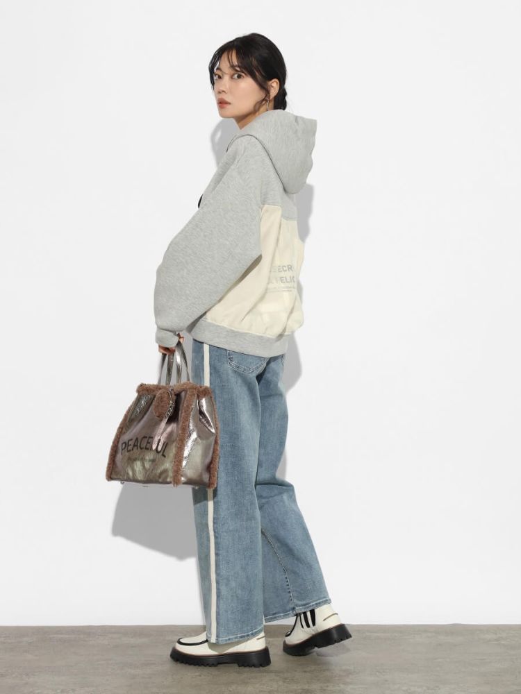 SCOTCLUB Sweat-like Back Logo Parker