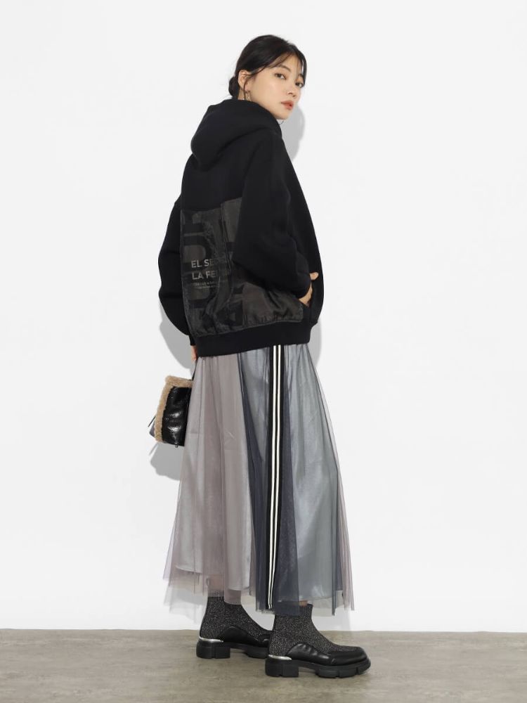 SCOTCLUB Sweat-like Back Logo Parker