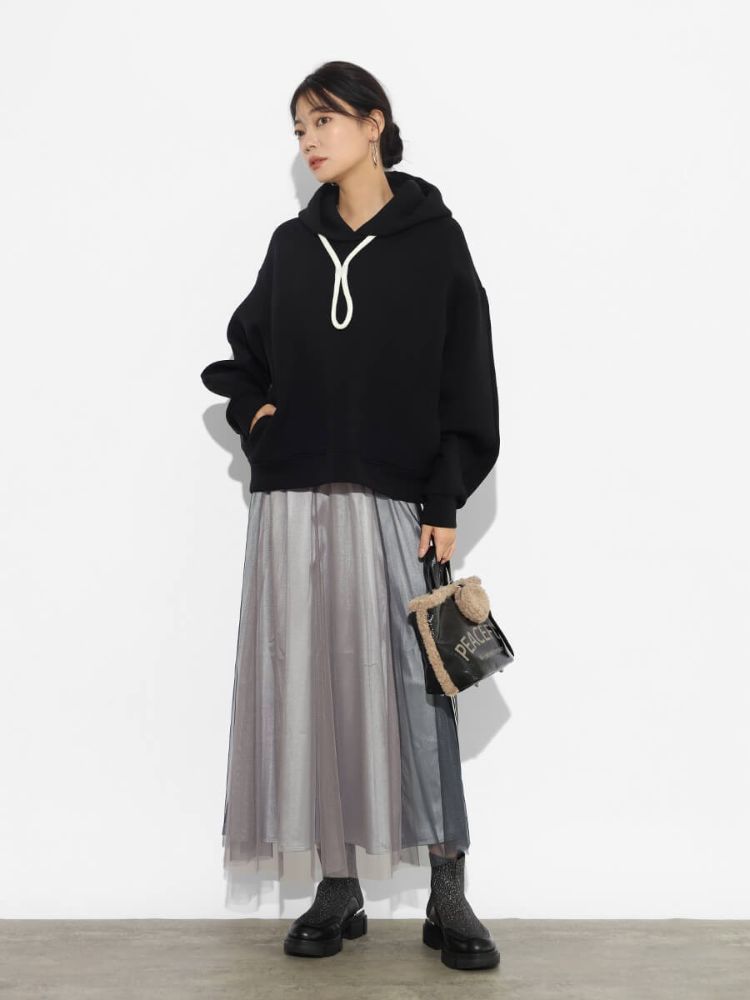 SCOTCLUB Sweat-like Back Logo Parker
