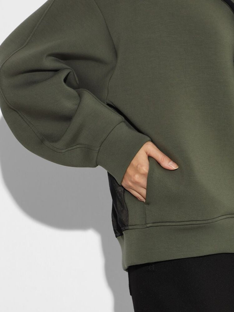 SCOTCLUB Sweat-like Back Logo Parker
