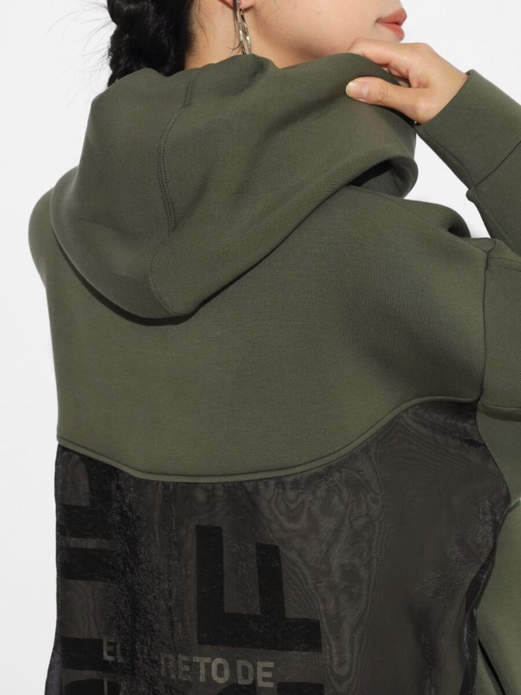 SCOTCLUB Sweat-like Back Logo Parker