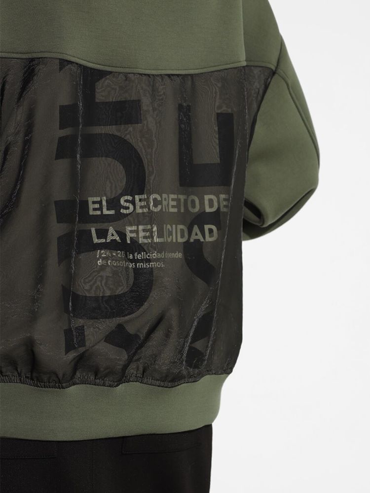 SCOTCLUB Sweat-like Back Logo Parker