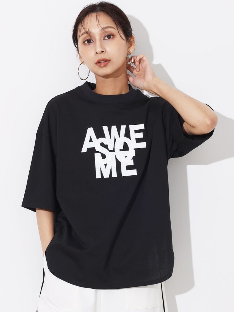 スコットクラブ SCOTCLUB バイカラーロゴTEE （ブラック） ブラック