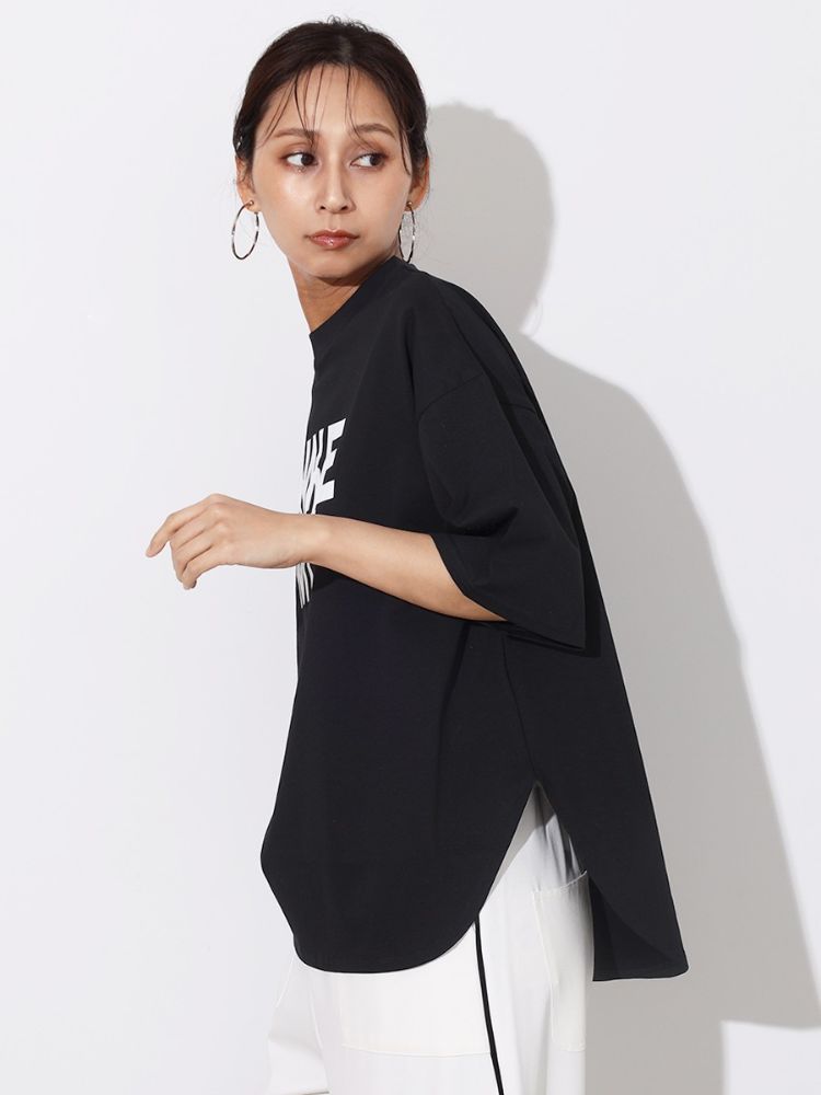 スコットクラブ SCOTCLUB バイカラーロゴTEE （ブラック） ブラック