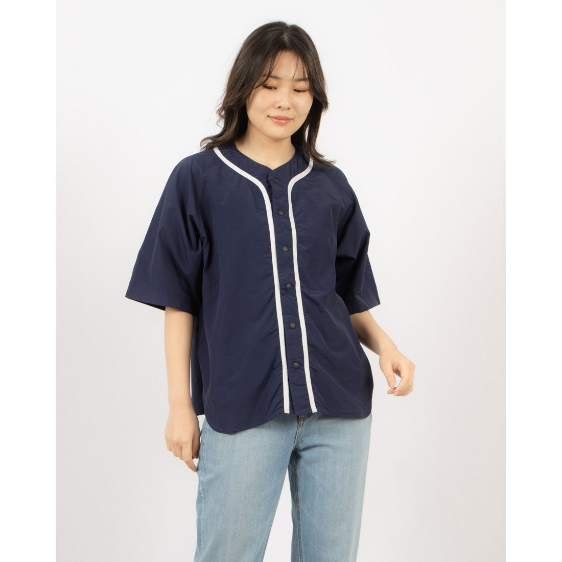シーセット seeset BASEBALL SHIRTS （NVY） NVY