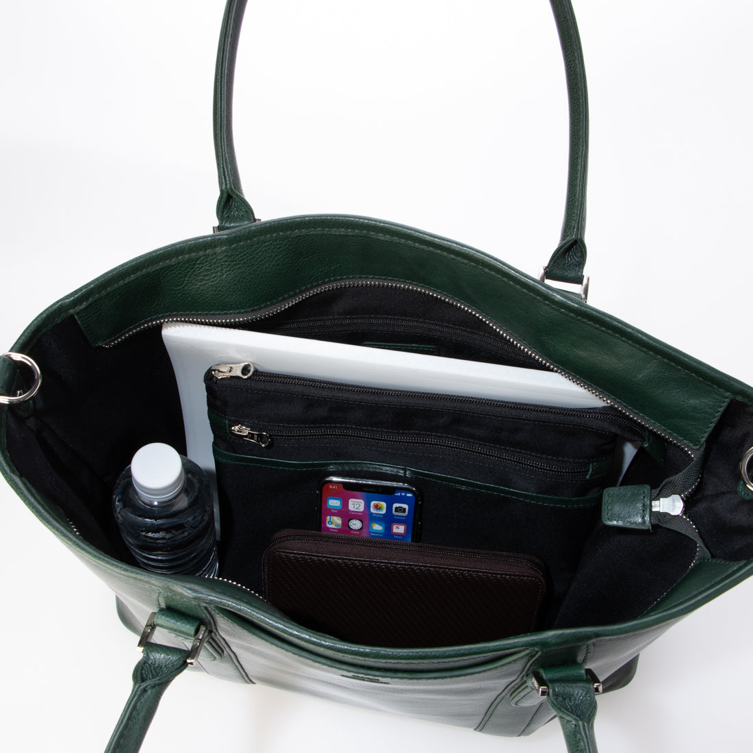 シーカー SEEKER オイルレザー 4WAYトートバッグ （グリーン） グリーン
