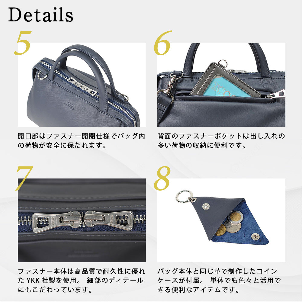 シーカー SEEKER MATTE ソフトレザー ボンディングミニボストン （ブラック） ブラック