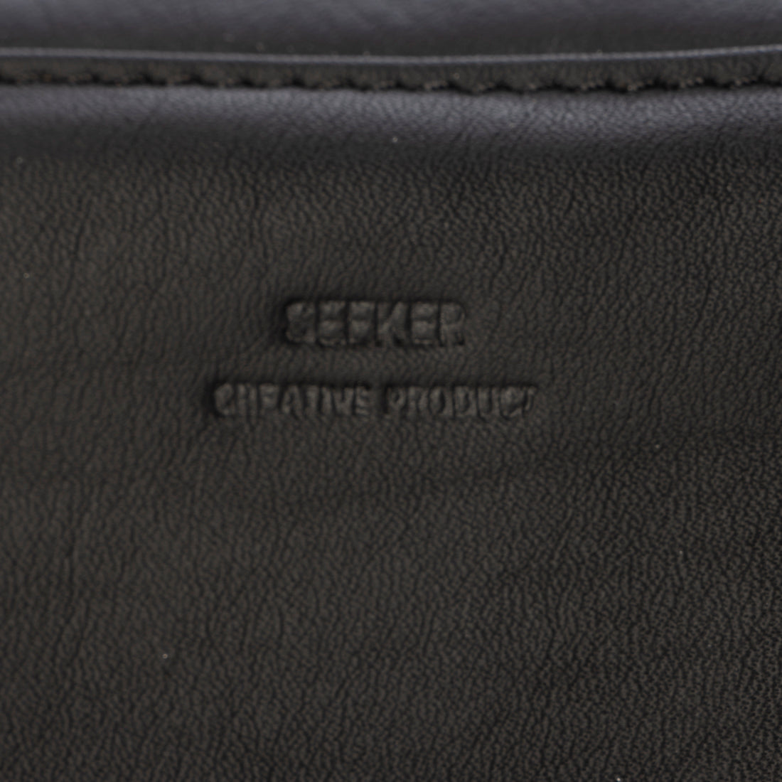 シーカー SEEKER MATTE ソフトレザー ボンディングミニボストン （ブラック） ブラック
