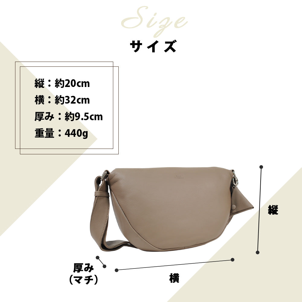 シーカー SEEKER MATTE ソフトレザー ボンディングショルダー （ネイビー） ネイビー