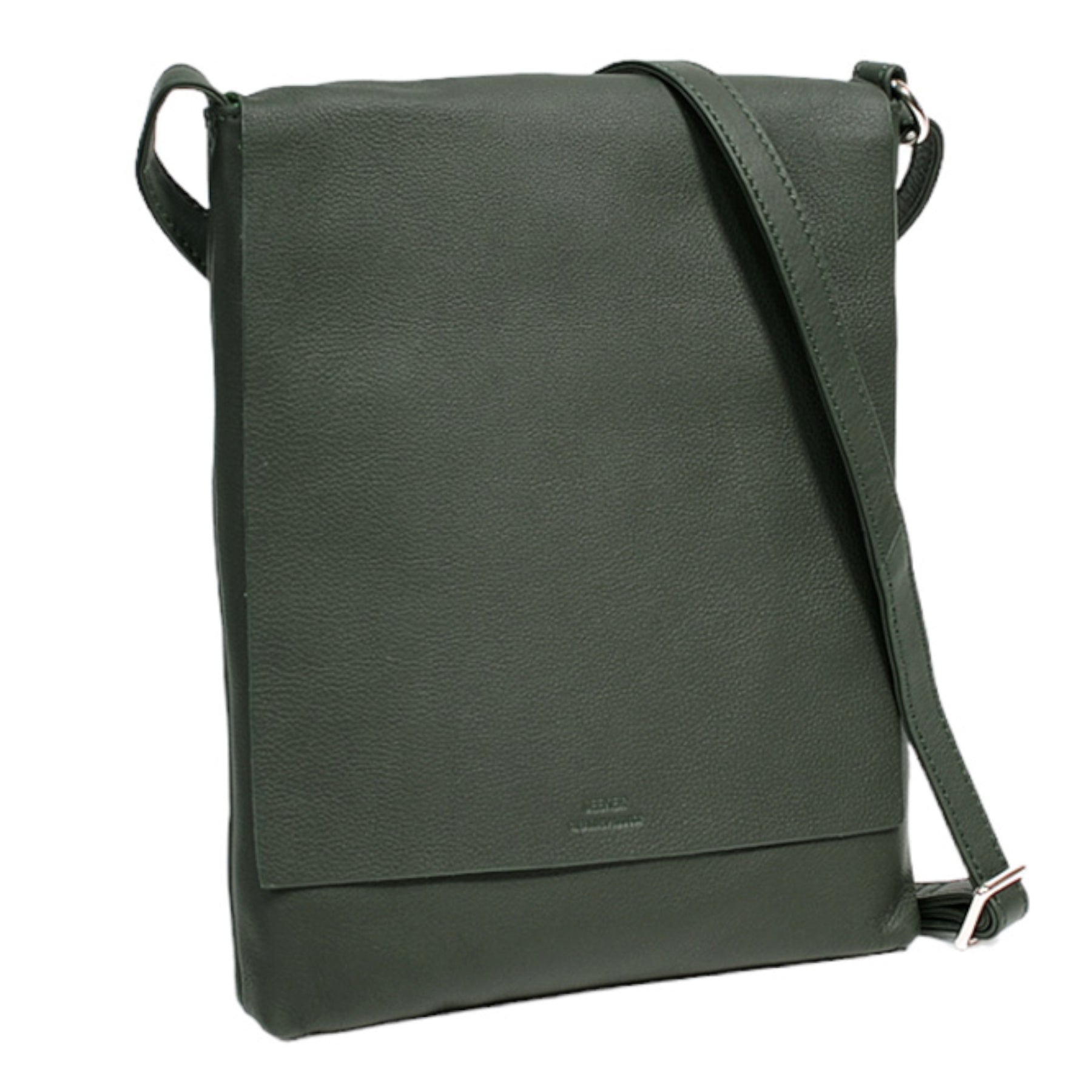 シーカー SEEKER MATTE ソフトレザー縦型フラップショルダー （グリーン） グリーン