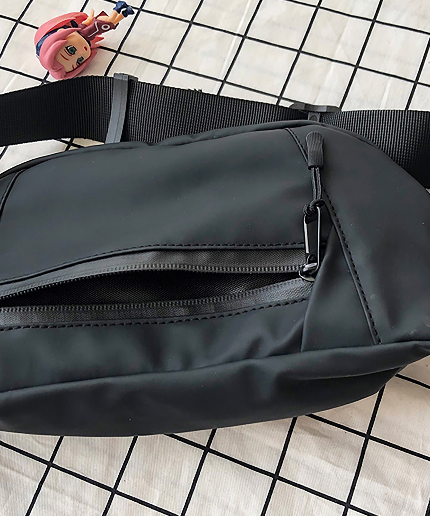 ボディバッグ ショルダーバッグ バッグ クロスボディショルダーバッグ 鞄 ヘッドフォンジャック付 SCCH028 （NVY） NVY