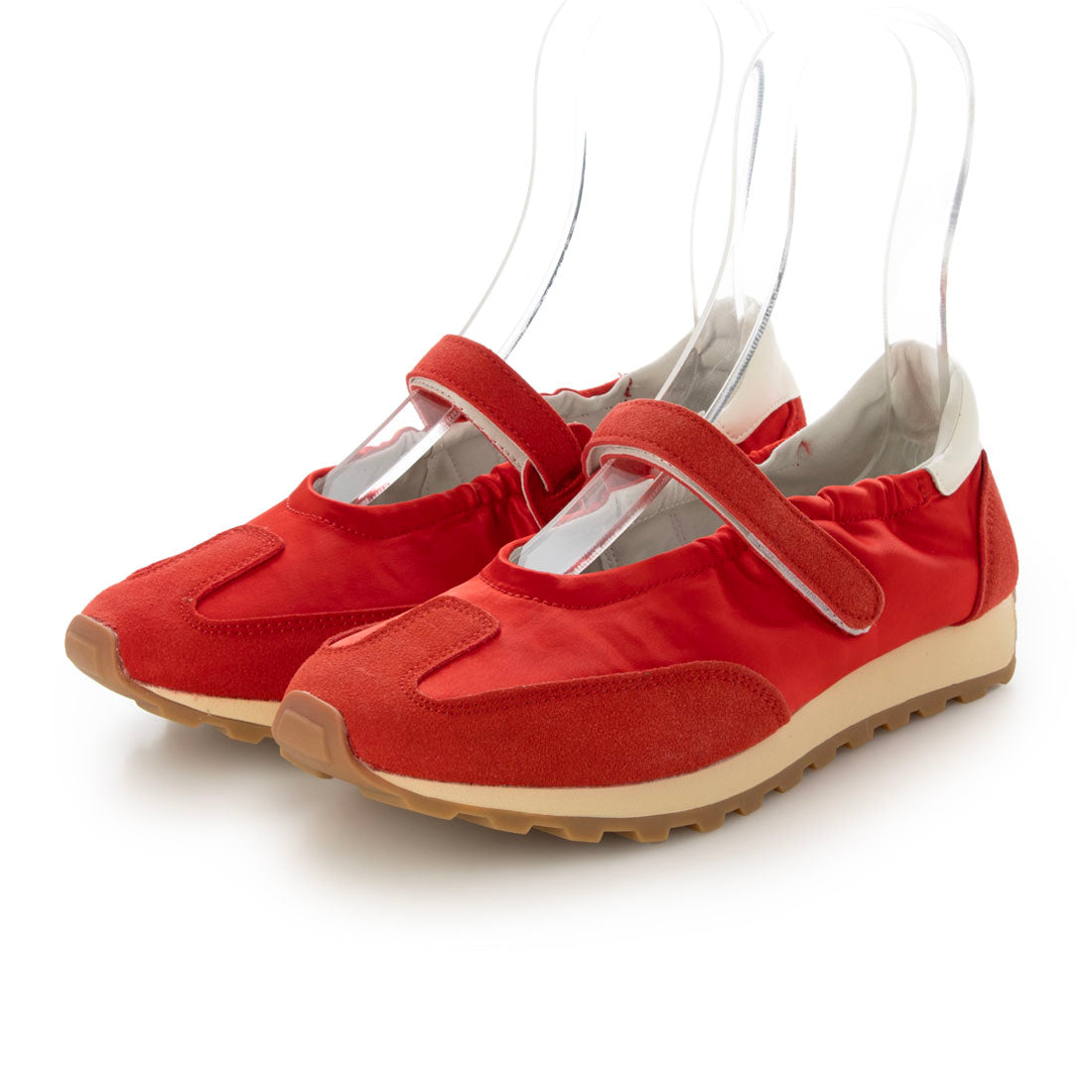 セットアップセブン SETUP7 バレーシューズスニーカー KNF （レッド） レッド