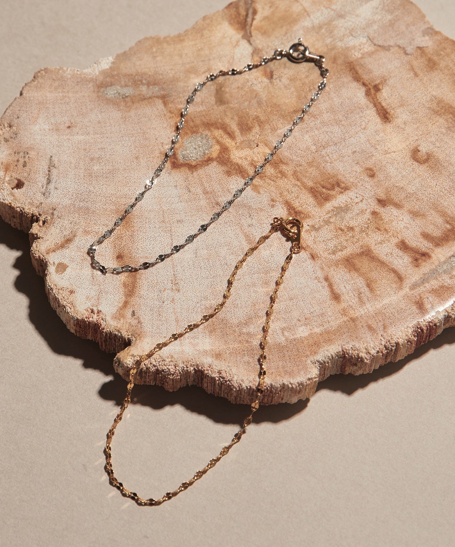 セットアップセブン SETUP7 Petal chain bracelet ペタルチェーンブレスレット NKS （シルバー） シルバー