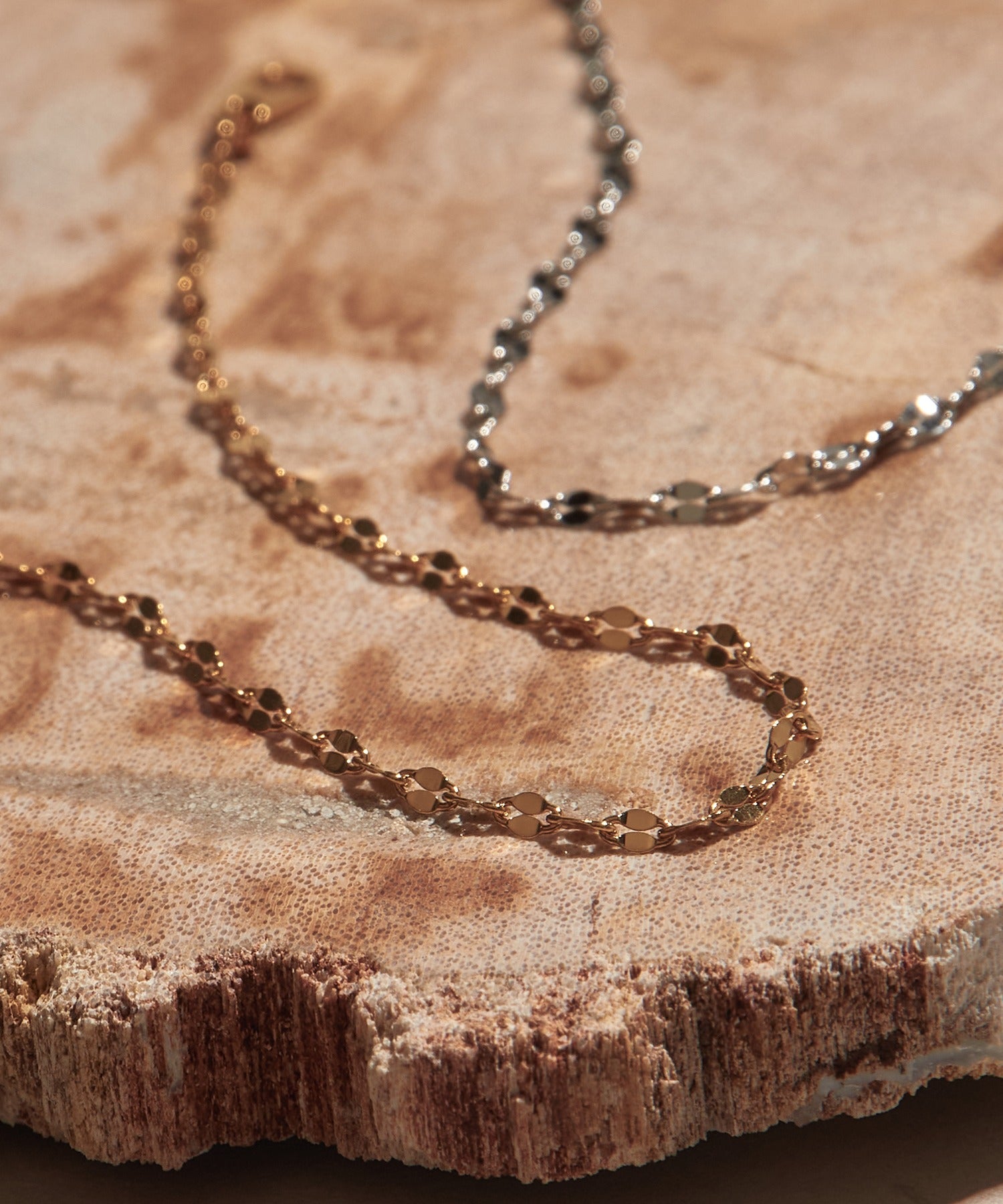 セットアップセブン SETUP7 Petal chain bracelet ペタルチェーンブレスレット NKS （シルバー） シルバー
