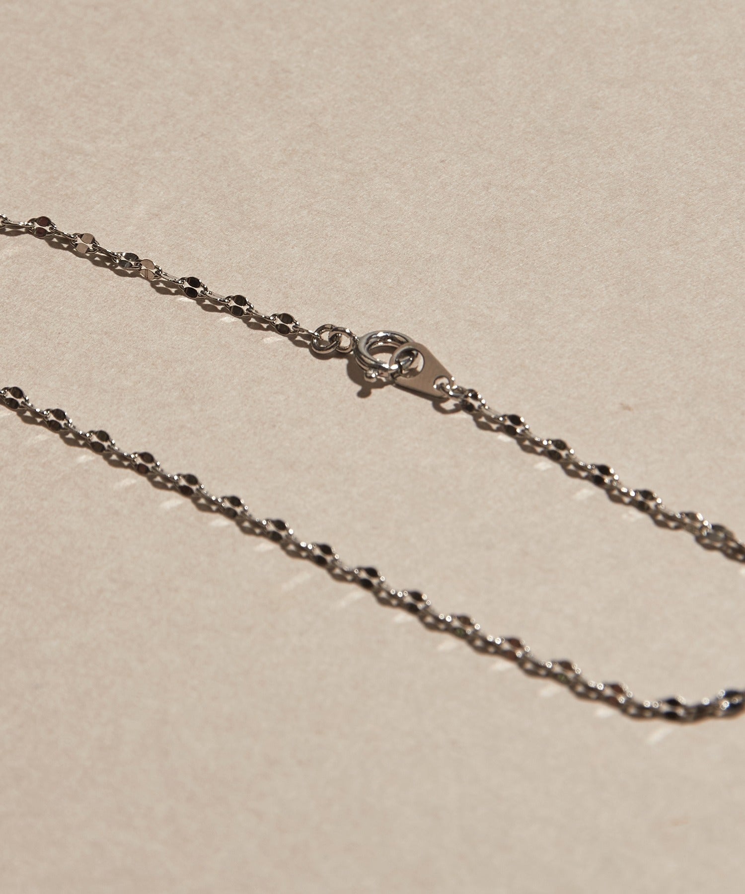 セットアップセブン SETUP7 Petal chain bracelet ペタルチェーンブレスレット NKS （シルバー） シルバー