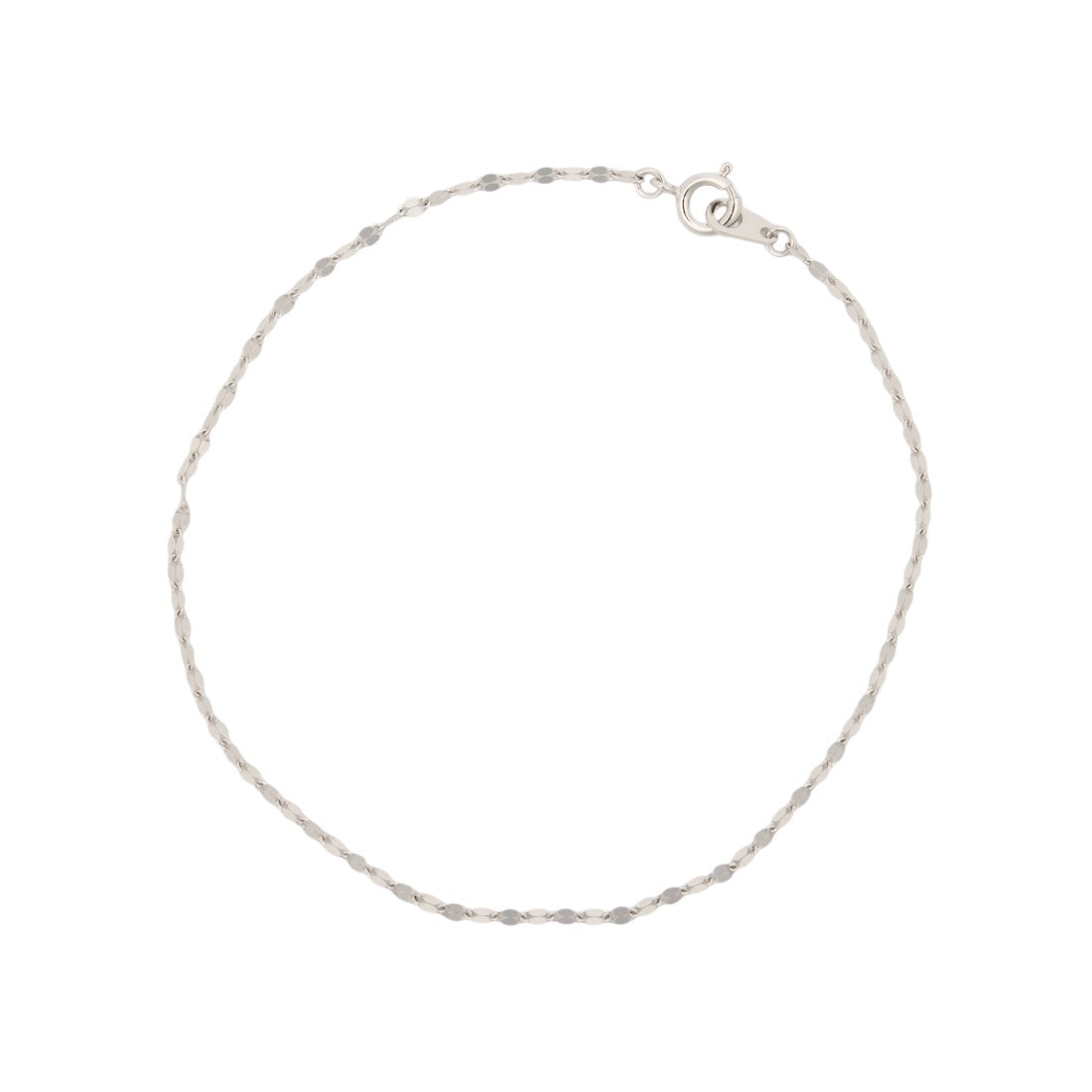 セットアップセブン SETUP7 Petal chain bracelet ペタルチェーンブレスレット NKS （シルバー） シルバー