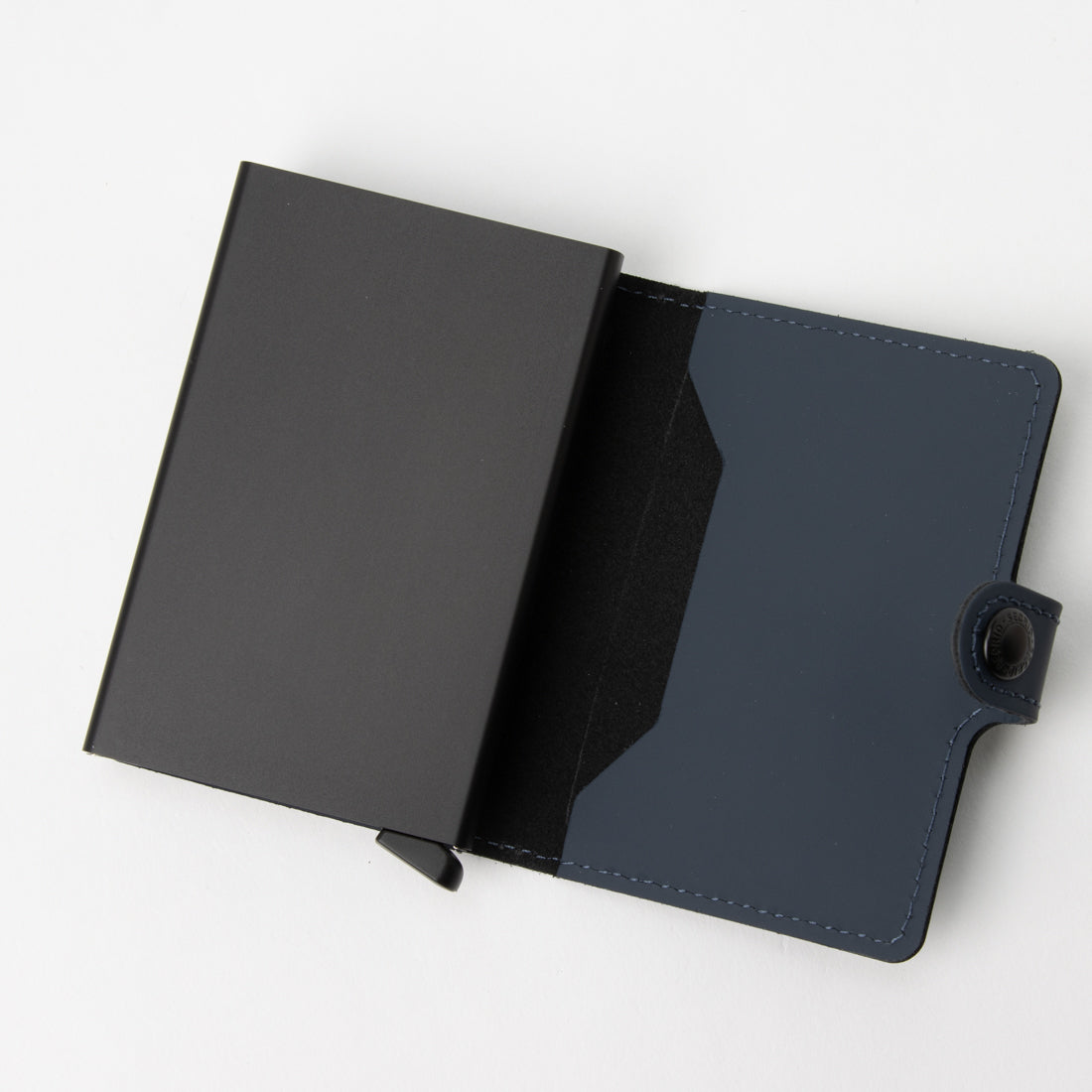 セットアップセブン SETUP7 スマートコンパクトウォレット MATTE セクリッド/セグリッド/シークリッド （ネイビー） ネイビー