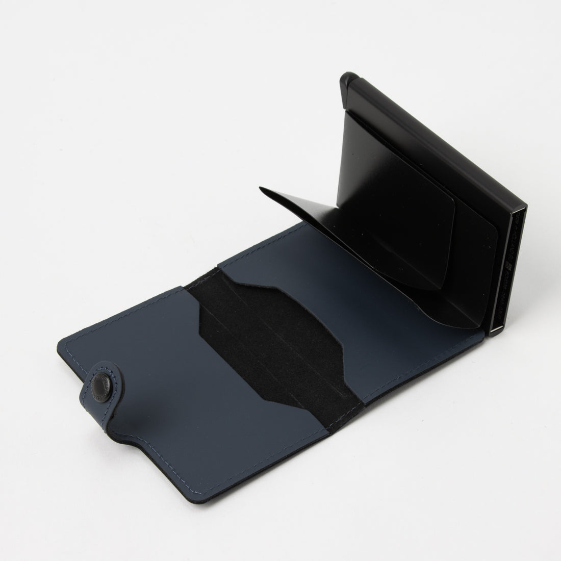 セットアップセブン SETUP7 スマートコンパクトウォレット MATTE セクリッド/セグリッド/シークリッド （ネイビー） ネイビー