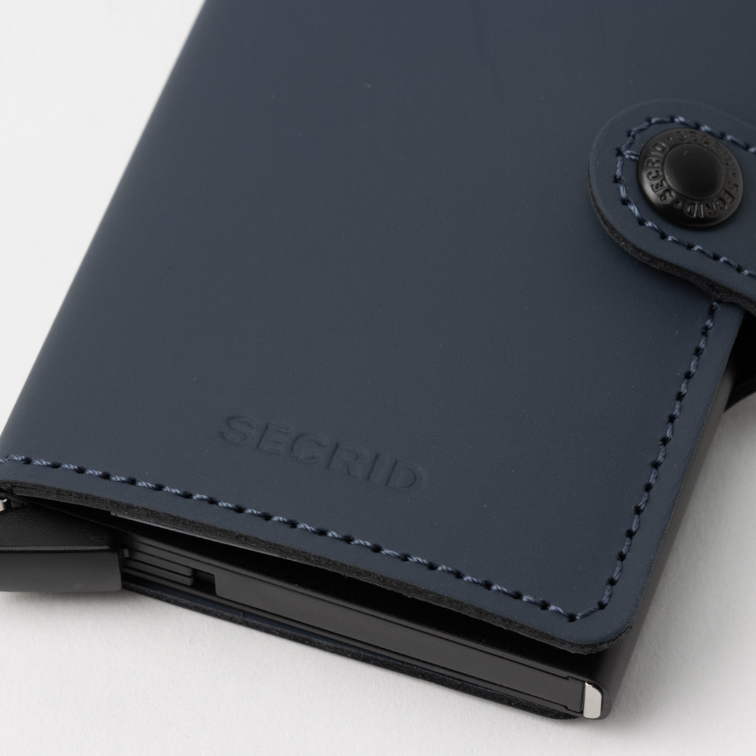 セットアップセブン SETUP7 スマートコンパクトウォレット MATTE セクリッド/セグリッド/シークリッド （ネイビー） ネイビー
