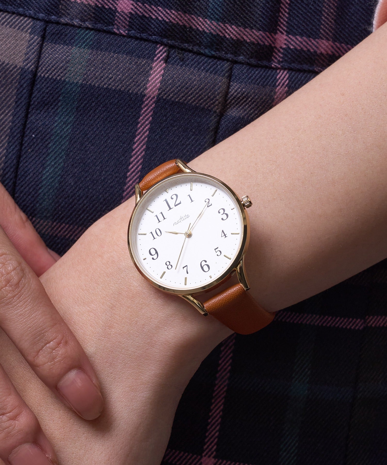 セットアップセブン SETUP7 Air slim watch MKL3026 FW （ブラウン） ブラウン