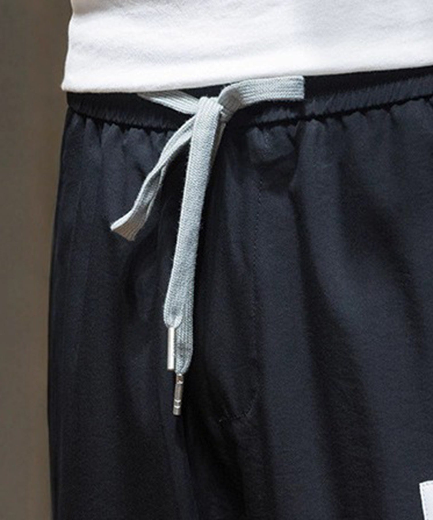 セットアップセブン SETUP7 ナイロン切り替えジョガーパンツ KNF145 （ブラック） ブラック