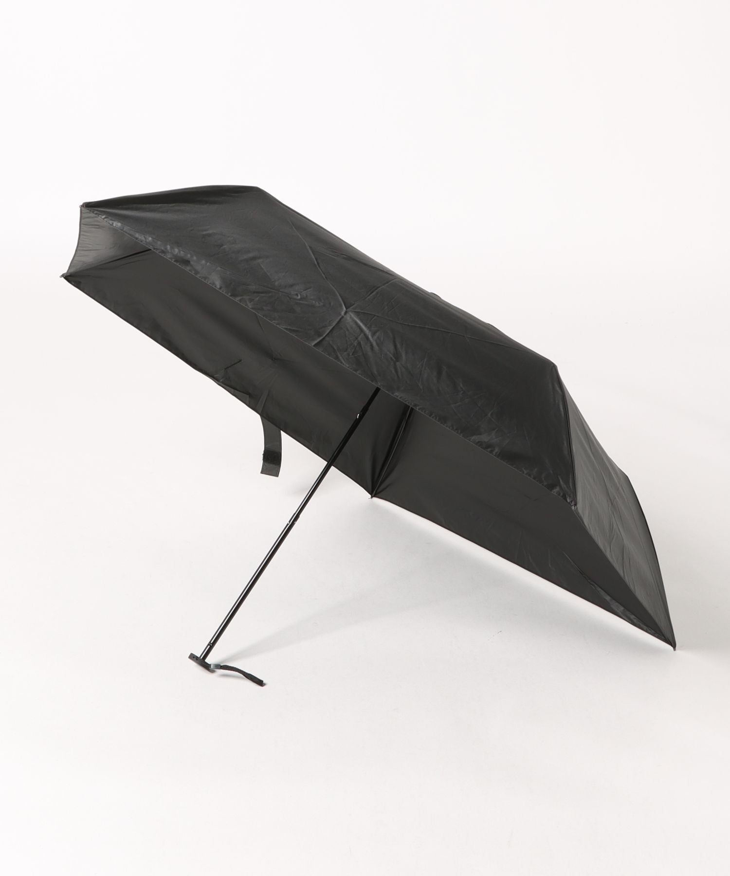 セットアップセブン SETUP7 UVAir＋ 超軽量 晴雨兼用折りたたみ傘 50㎝ （ブラック） ブラック