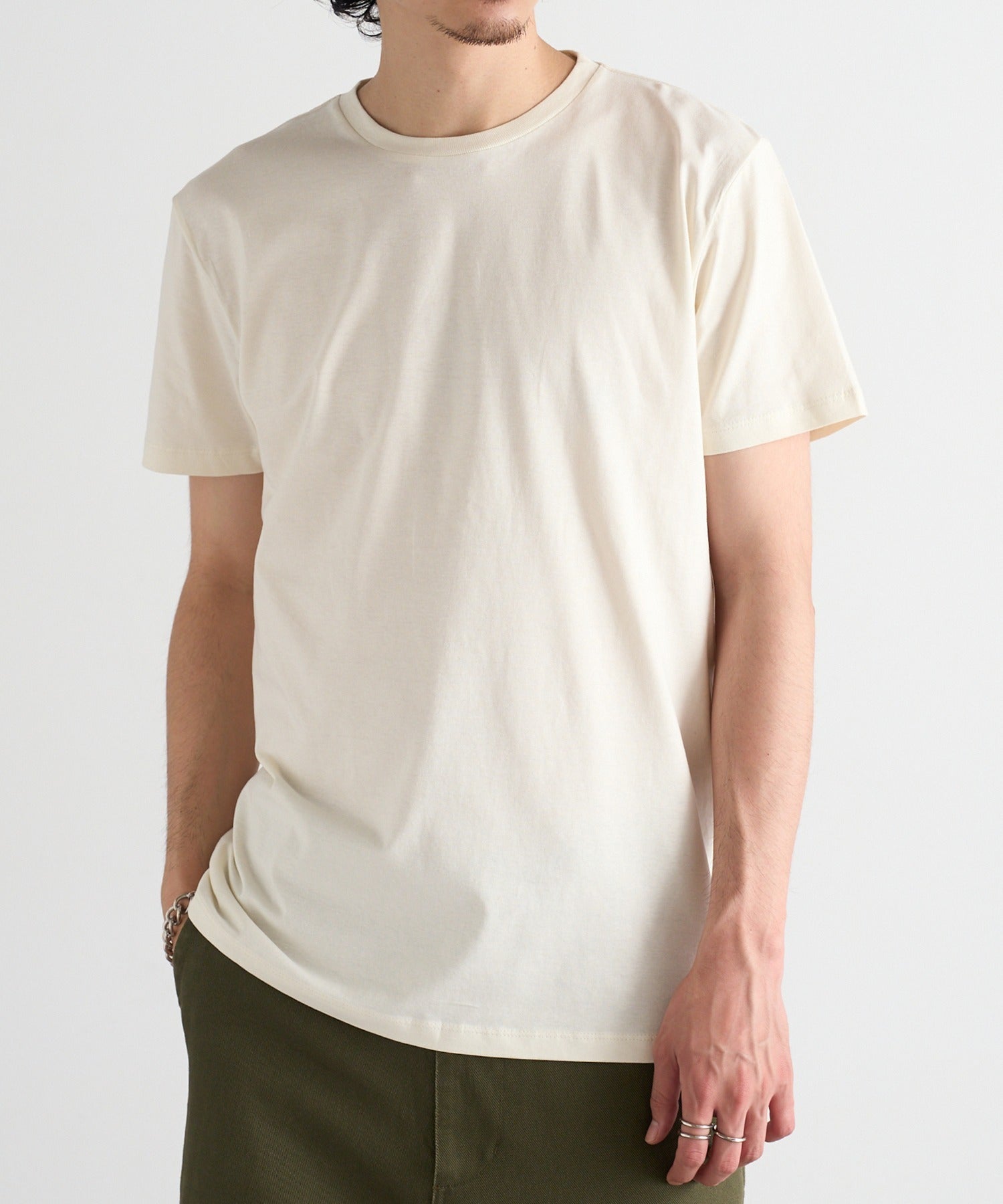 セットアップセブン SETUP7 【TRUSS】ベーシックスタイル Tシャツ TRS-700 （ナチュラル） ナチュラル