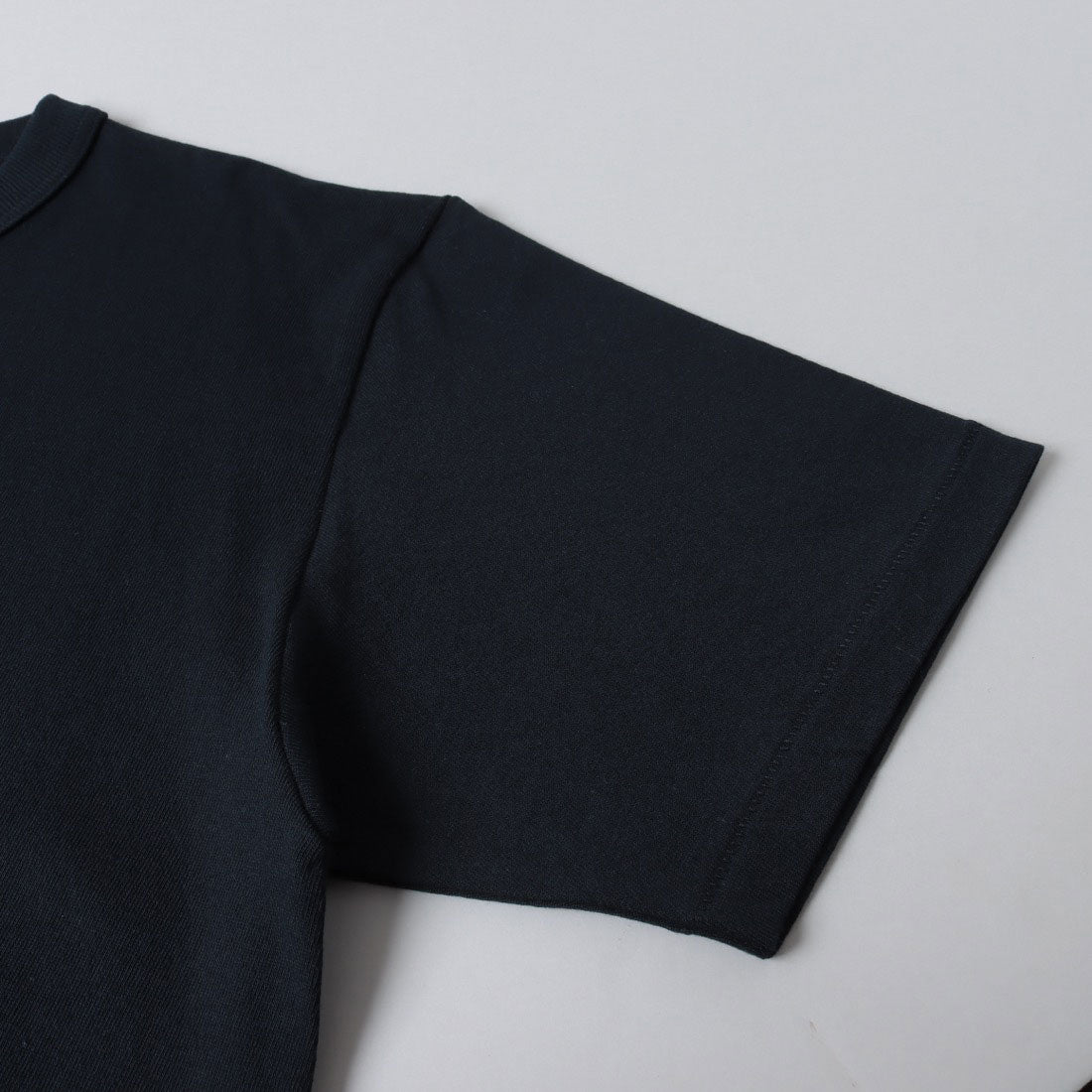 セットアップセブン SETUP7 【Cross＆Stitch】オープンエンド マックスウェイト ヘンリーネックTシャツ OE1120 （インディゴブルー） インディゴブルー