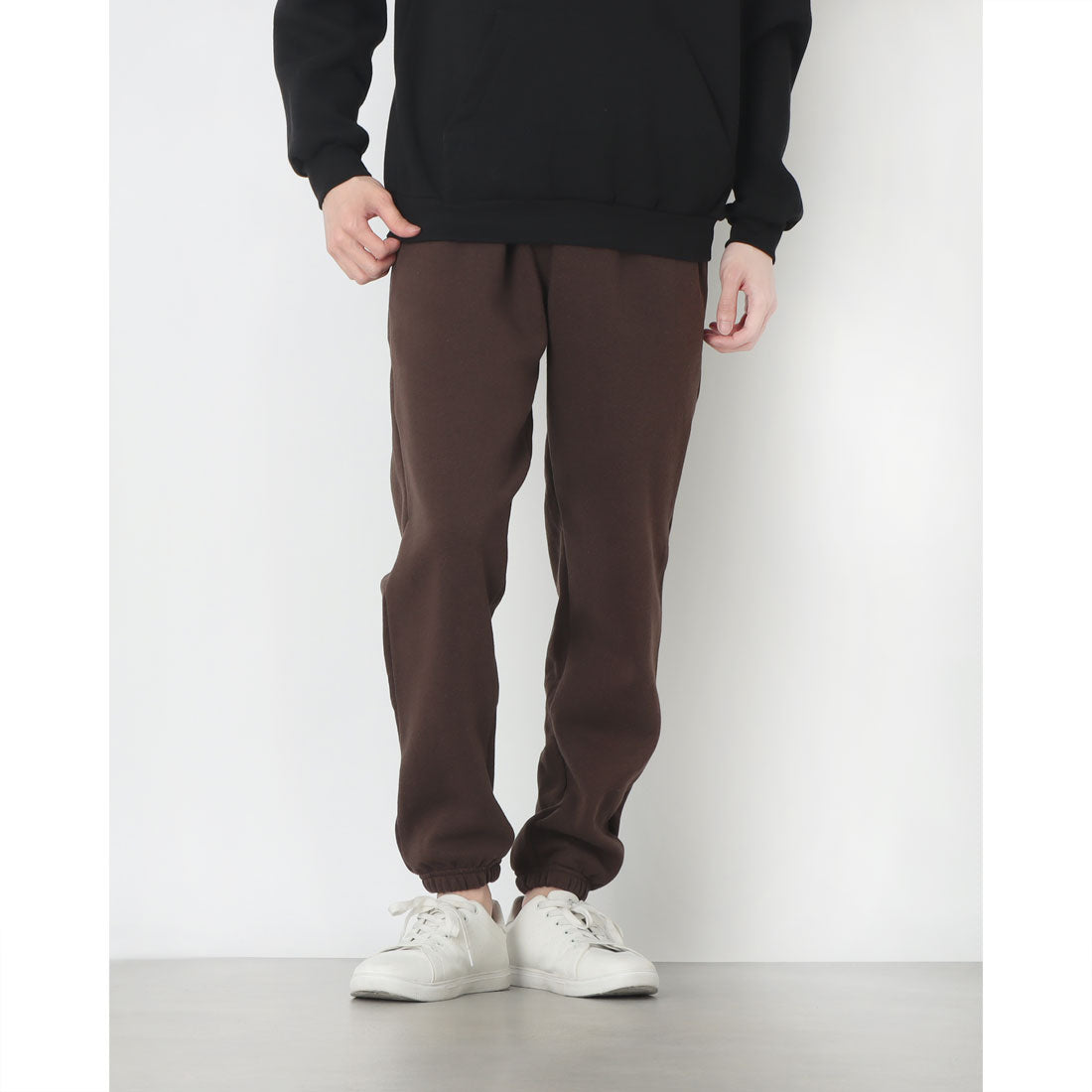 セットアップセブン SETUP7 【American Apparel】7.6oz ユニセックス スウェットパンツ RF491 MURS （ブラウン） ブラウン