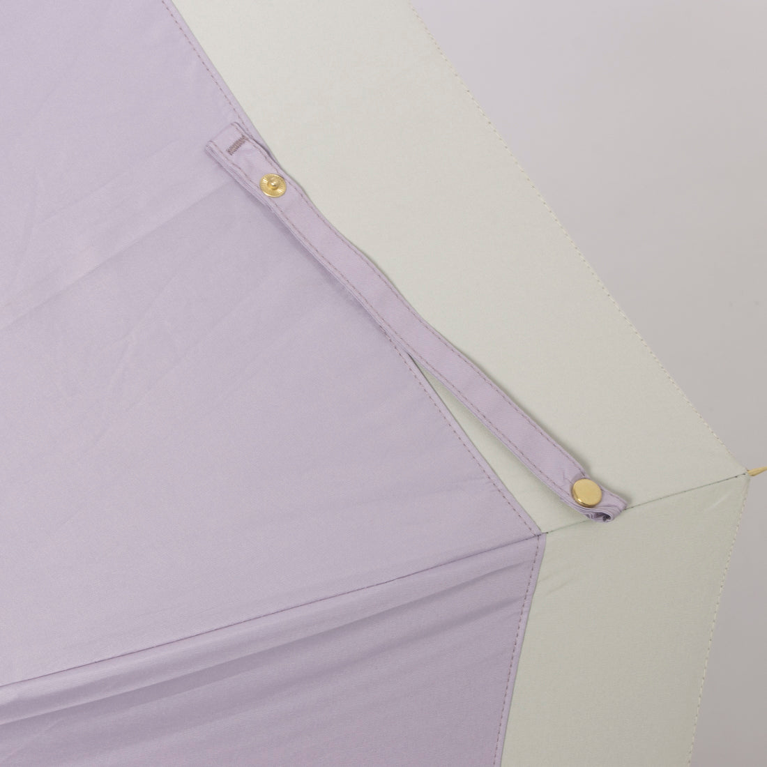 セットアップセブン SETUP7 晴雨兼用長折りたたみ傘50cm パステルボーダー 18690 MYJ （パープル） パープル
