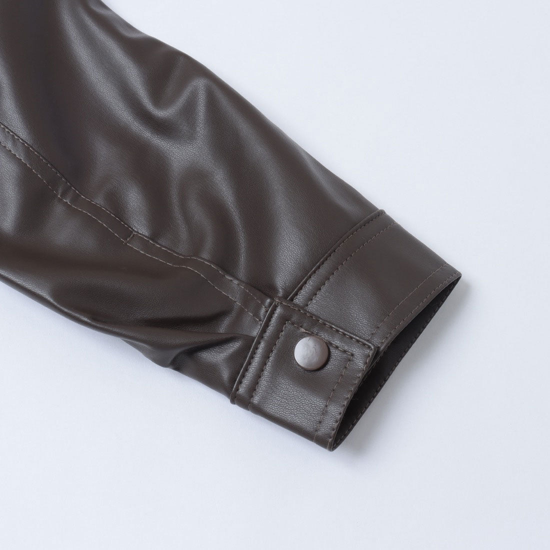 セットアップセブン SETUP7 クロップドバイカージャケット KNF （カーキ） カーキ