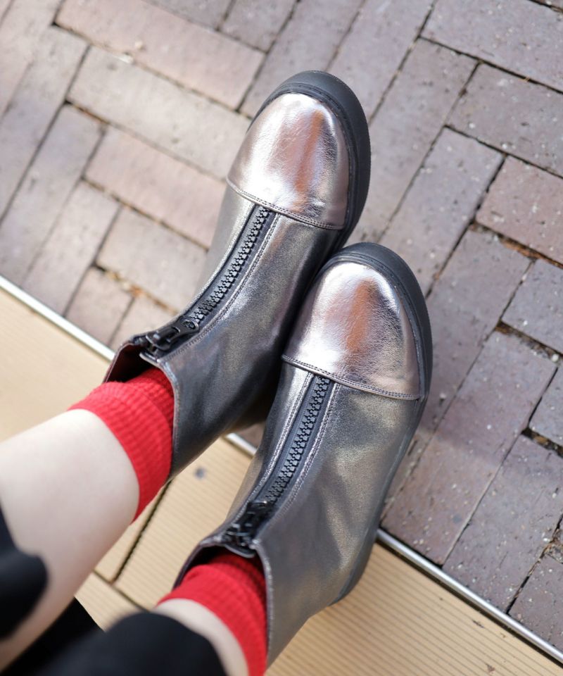 SESTO Center Zip Thick Sole Sneaker Boots