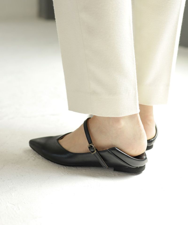 SESTO 2Way Pointed Toe Mary Jane Pumps with Heel Support