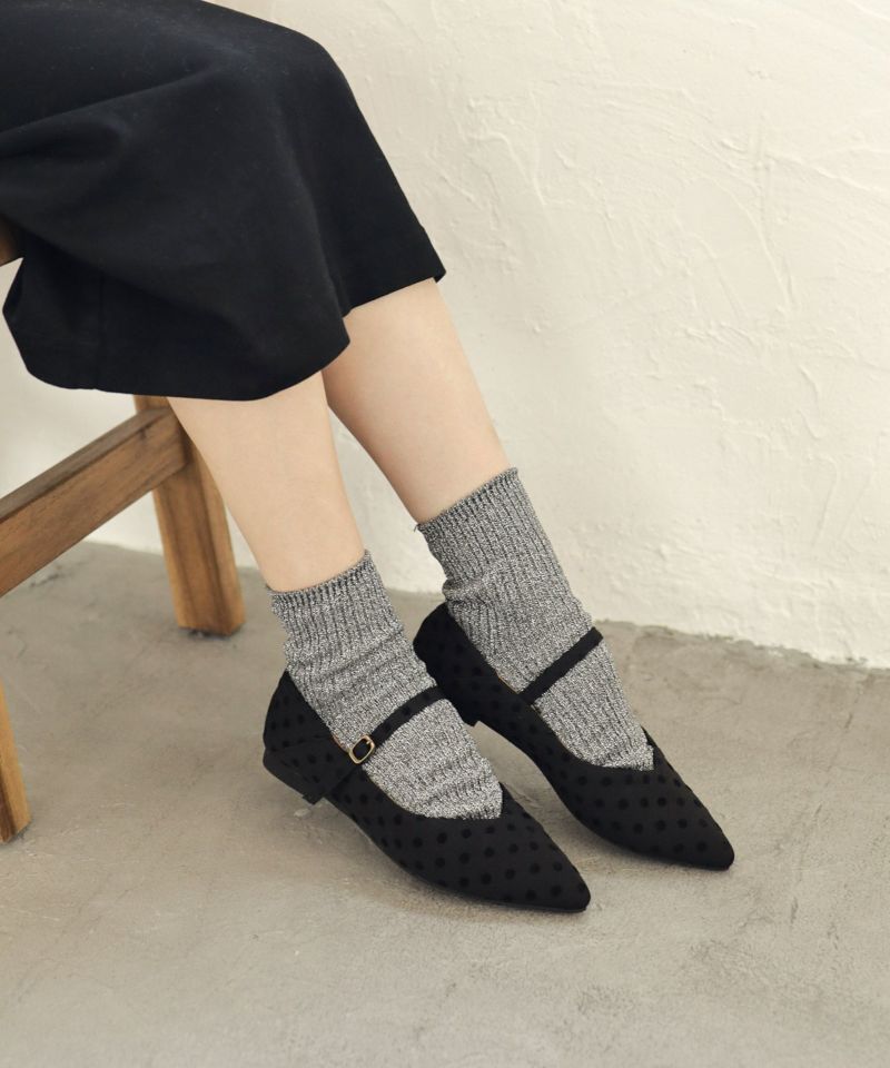 SESTO 2Way Pointed Toe Mary Jane Pumps with Heel Support