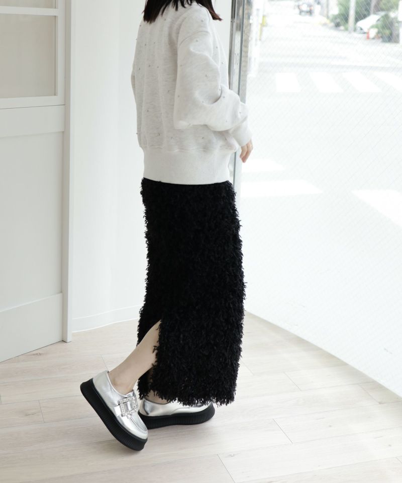 SESTO Bijou Motif Platform Slip-On Loafer