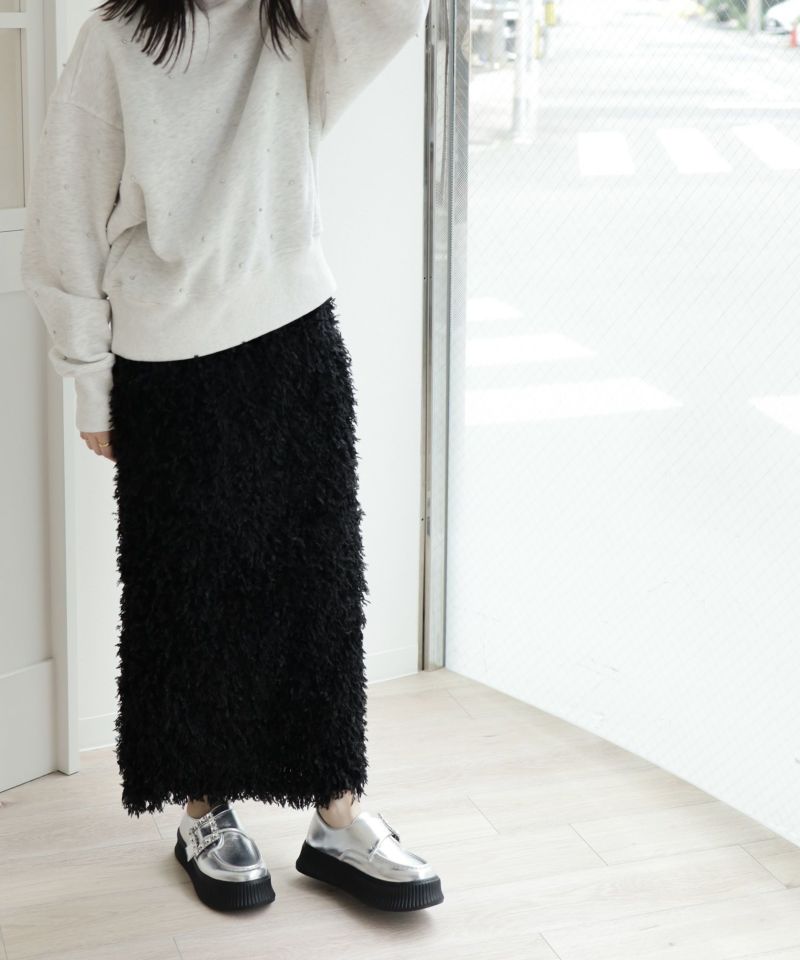 SESTO Bijou Motif Platform Slip-On Loafer