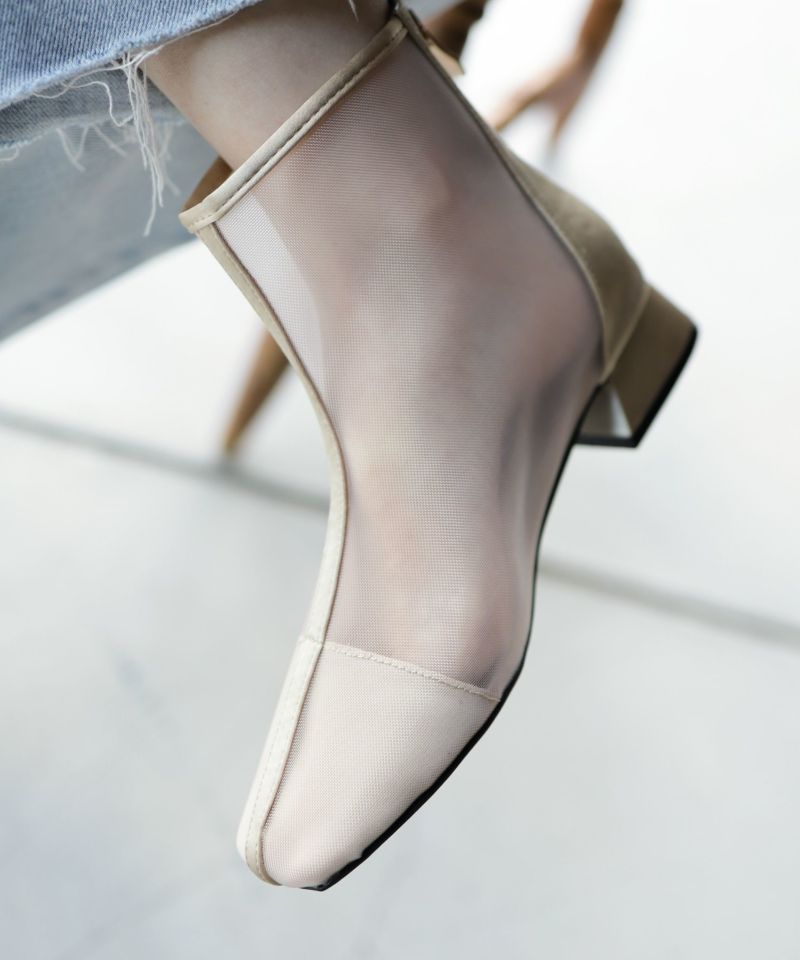 SESTO Sheer Short Boots