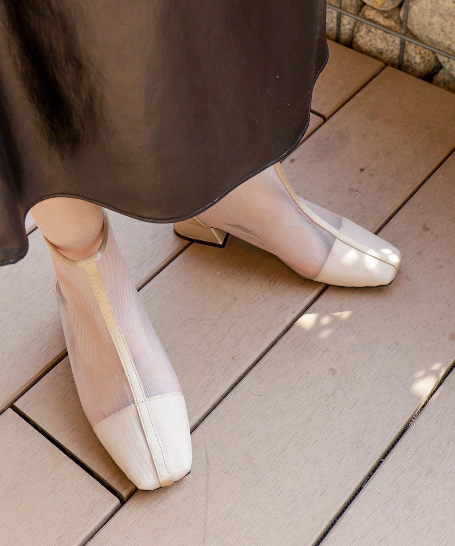 SESTO Sheer Short Boots