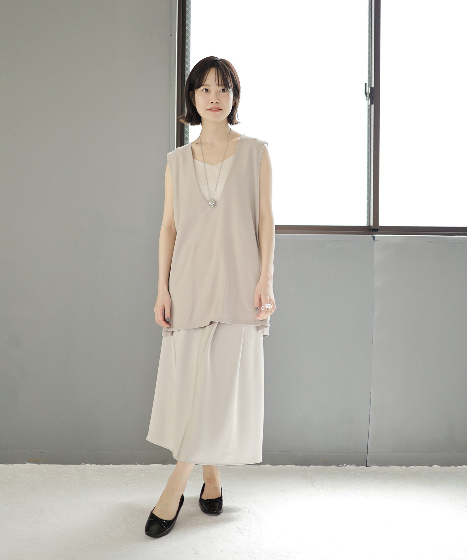セスト SESTO 生活防水！晴雨兼用バレエシューズ