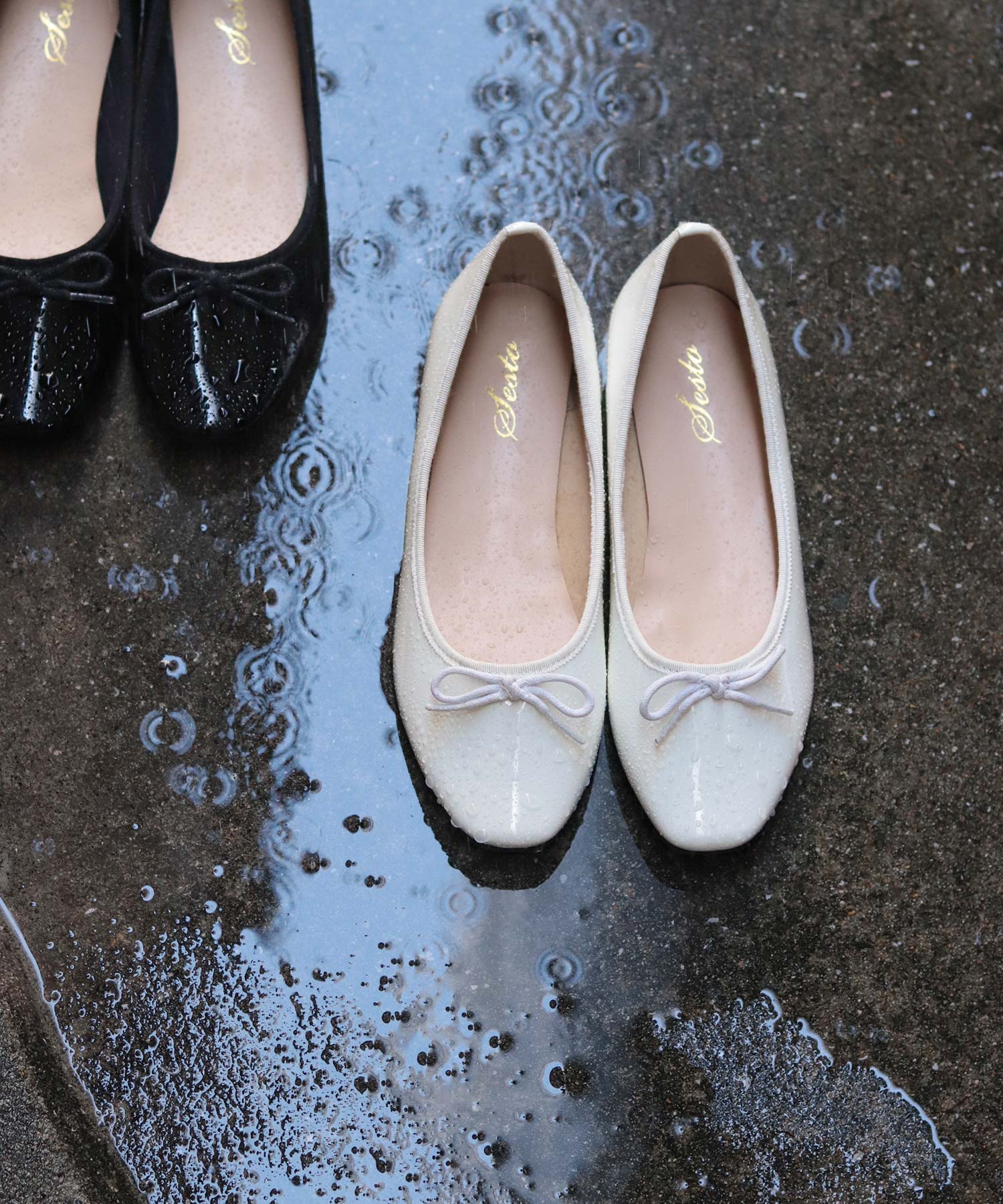 SESTO Waterproof for everyday use! Ballet shoes for both rain and shine