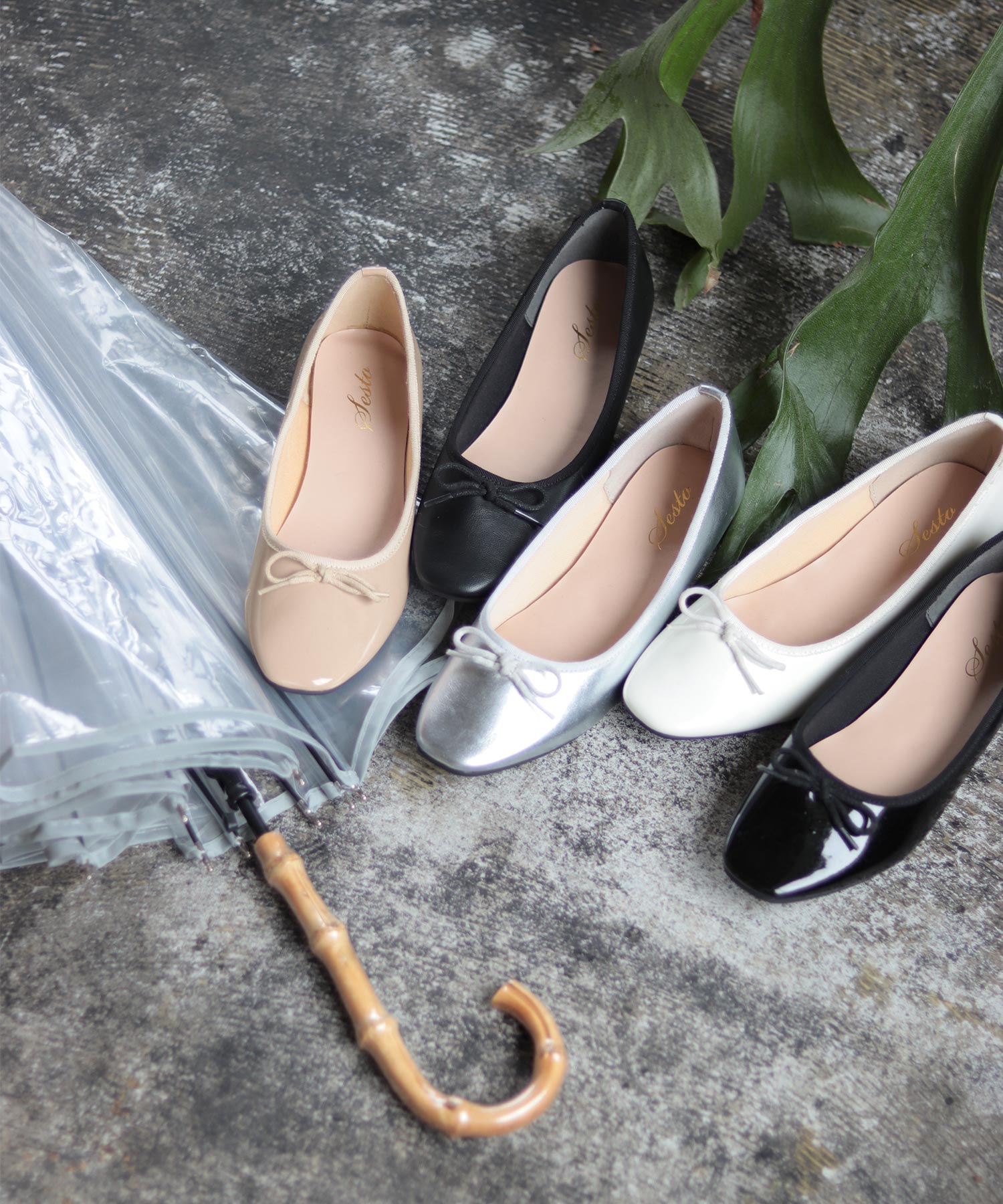 SESTO Waterproof for everyday use! Ballet shoes for both rain and shine