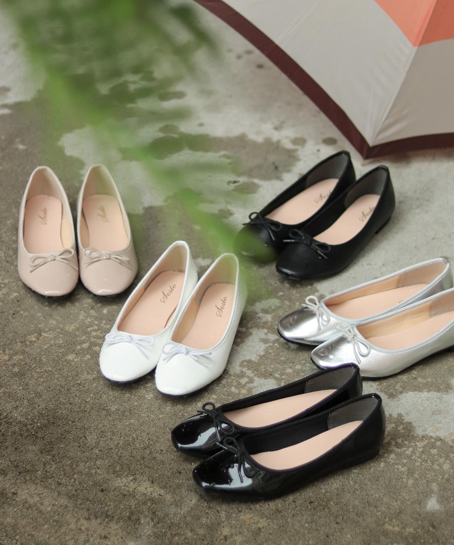 SESTO Waterproof for everyday use! Ballet shoes for both rain and shine