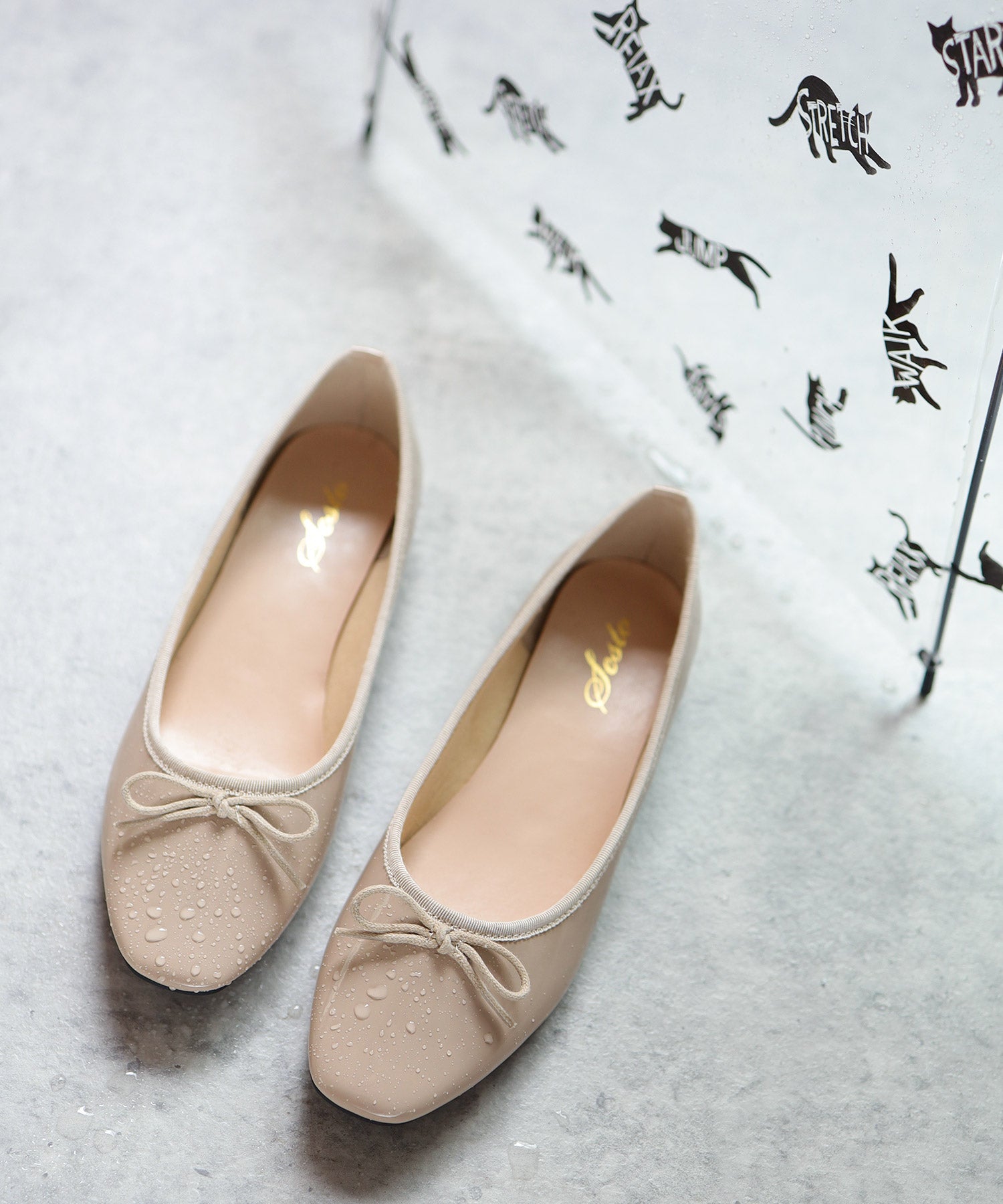 SESTO Waterproof for everyday use! Ballet shoes for both rain and shine