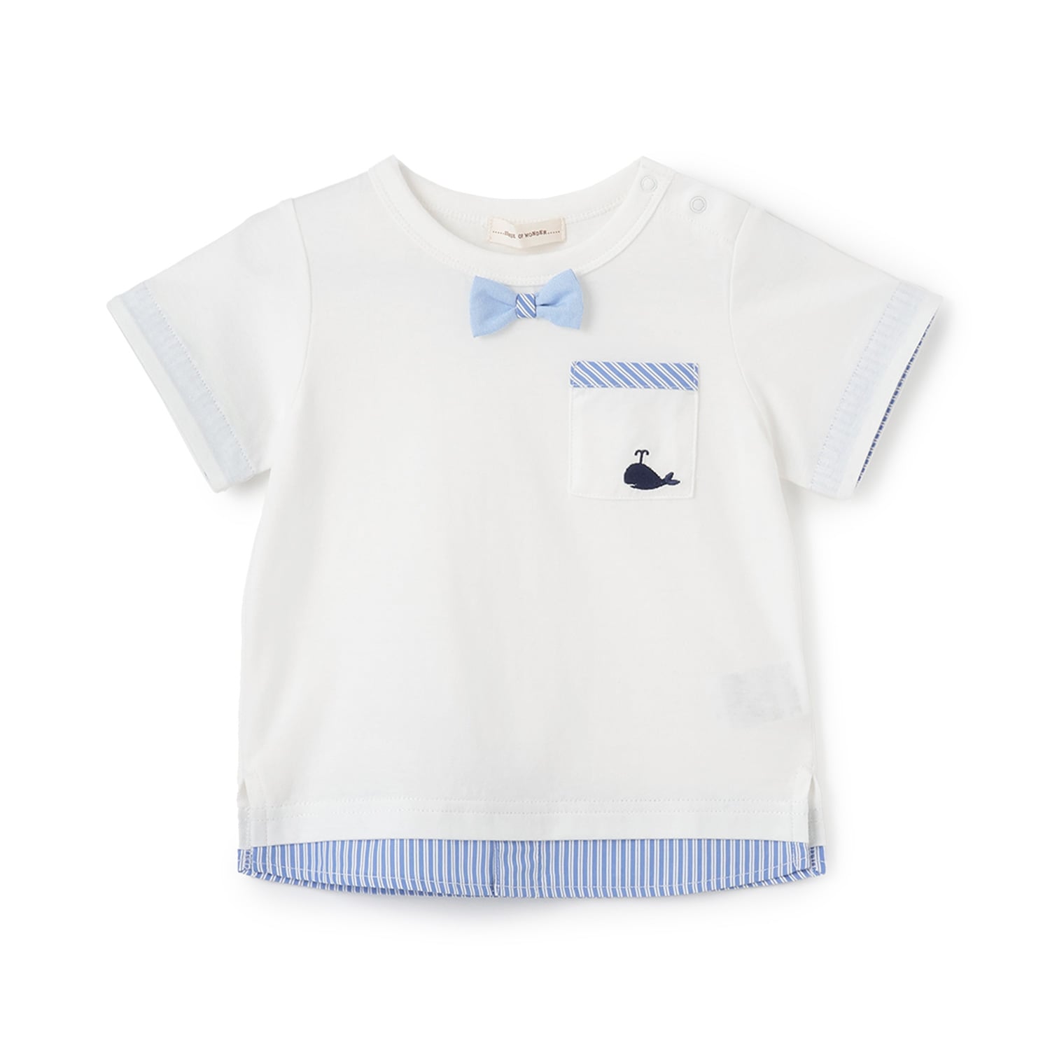 センス オブ ワンダー sense of wonder 接触冷感シャツレイヤード風半袖Tシャツ （オフ ホワイト） オフ ホワイト