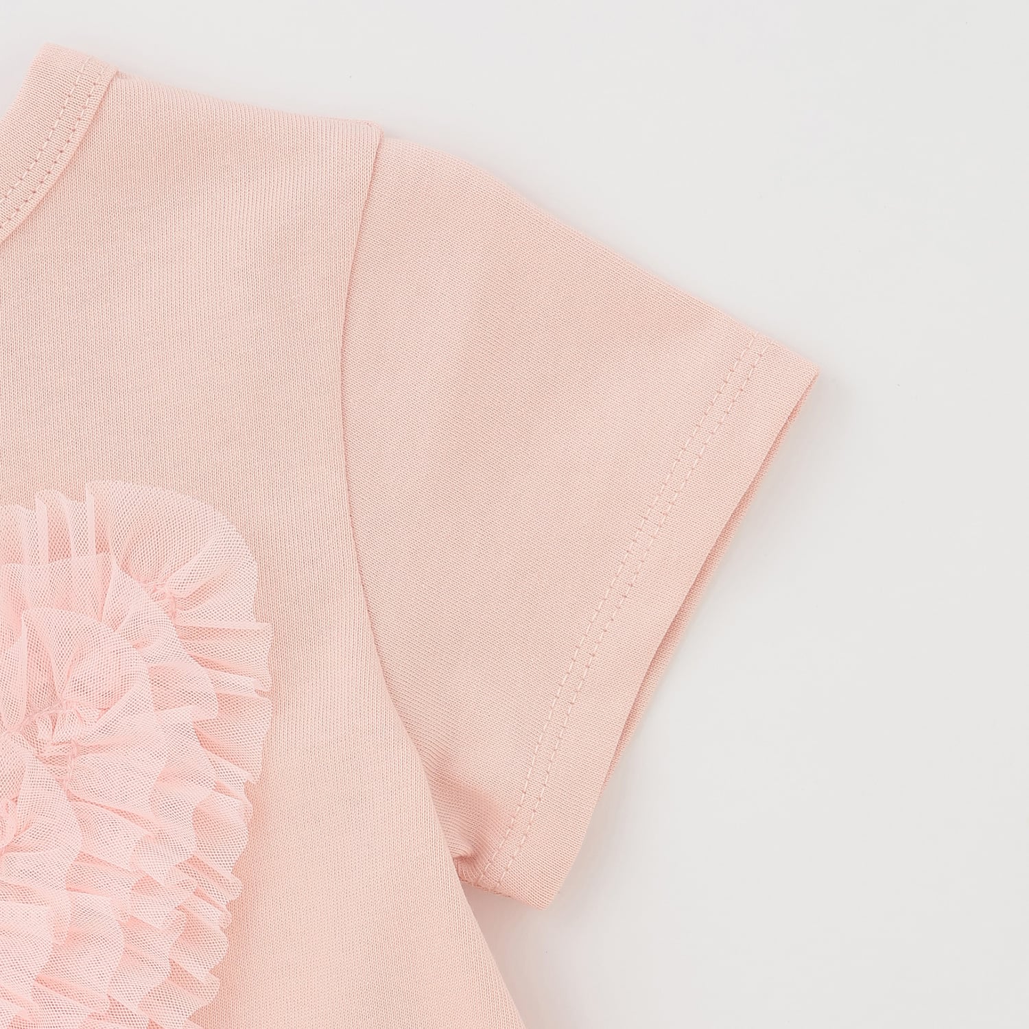 センス オブ ワンダー sense of wonder ちょうちょチュールフリルTシャツ （ピンク） ピンク
