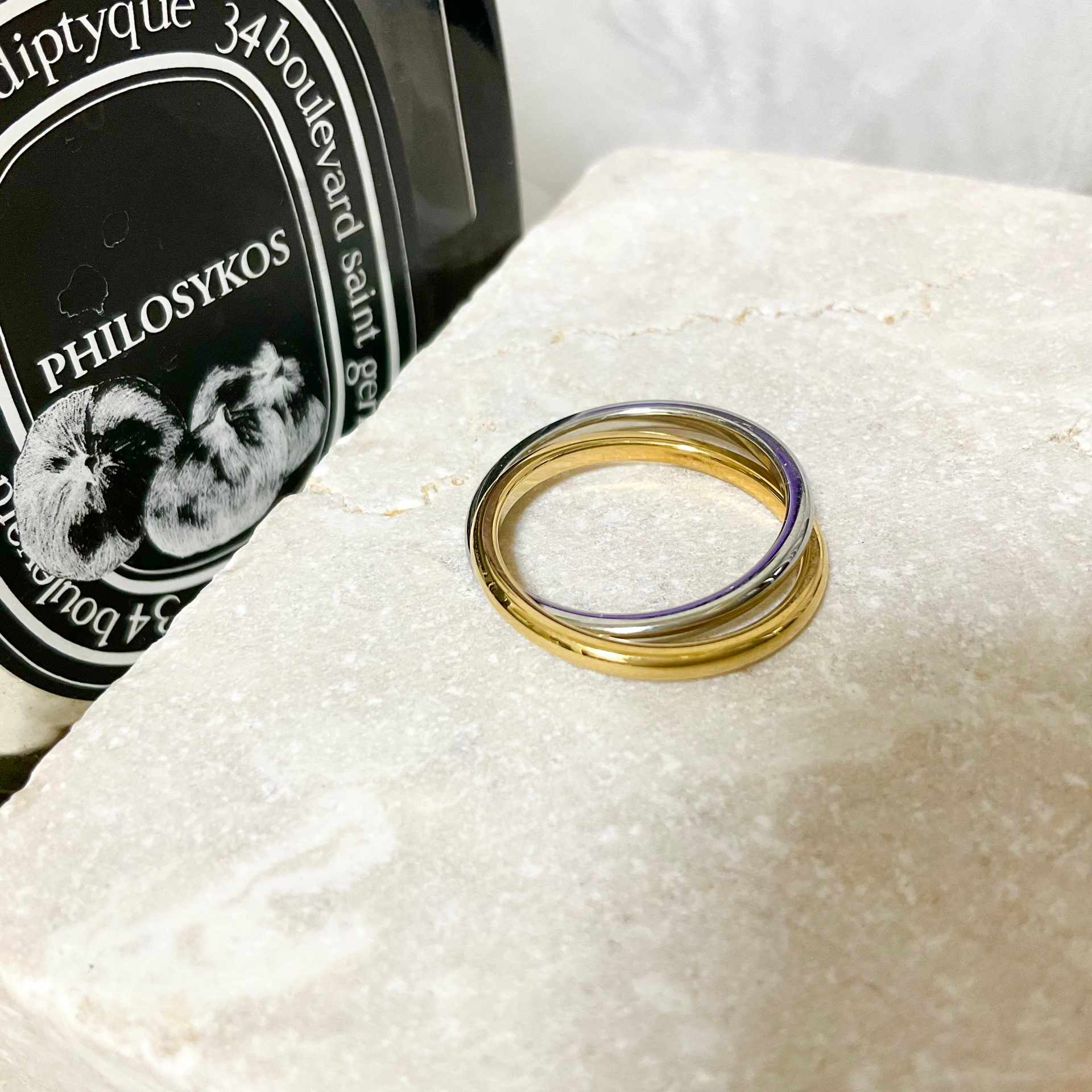 シースキー seasukii mixカラーリング （ゴールドxシルバー） ゴールドxシルバー