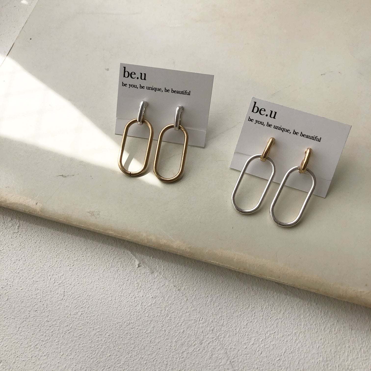 Seasuki Matte Bicolor Earrings