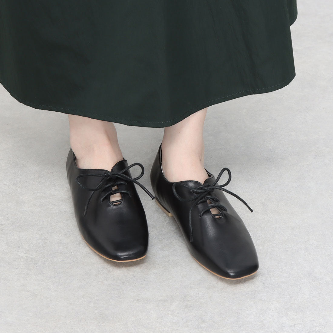 セセンタ sesenta レースアップフラットマニッシュ 11251