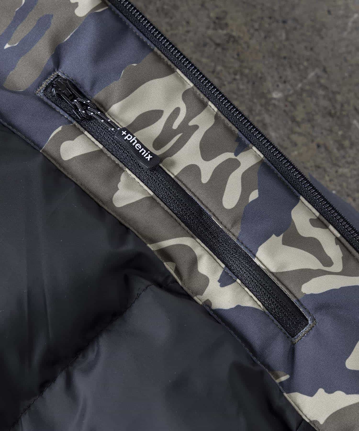 Plus Phoenix +phenix 【MENS】GORE-TEX Down Jacket GORE DOWN BOMBER JACKET / WINDSTOPPER Product BY GORE-TEX